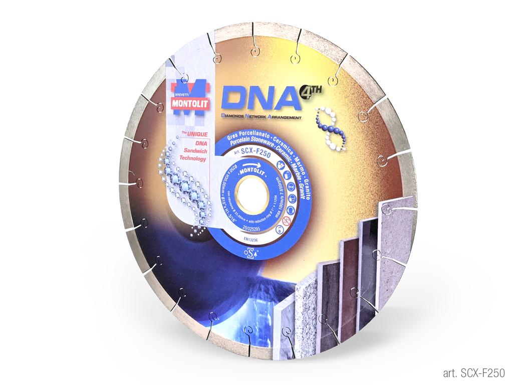 DNA SCX-F – Diamond blade with 4th Generation DNA Technology