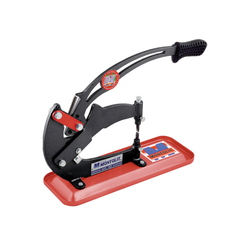 Manual tile cutter for concrete and terracotta tiles