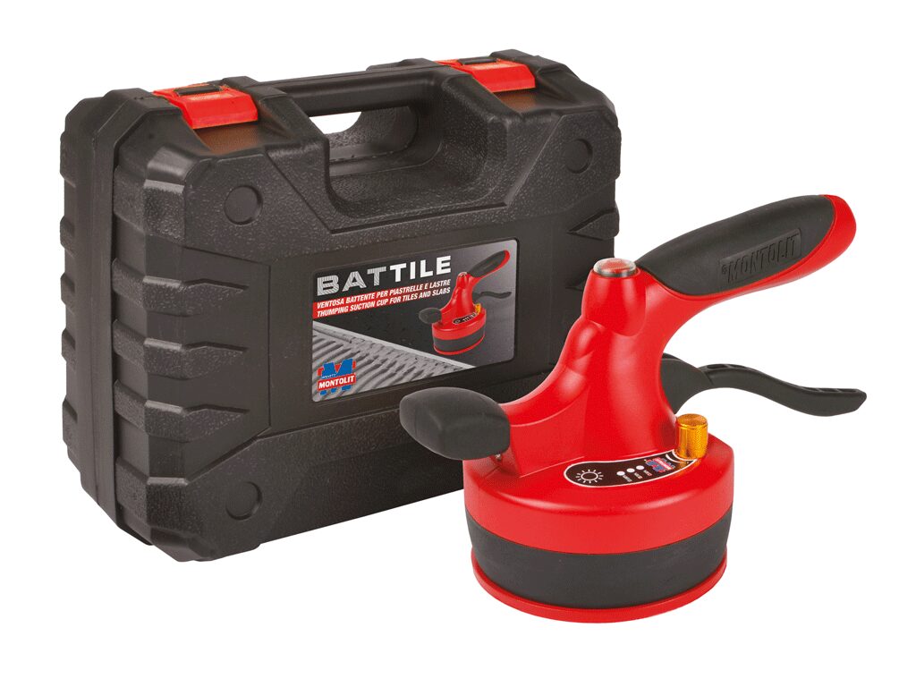 BATTILE – 8.4V battery-operated beating suction cup for tiles and slabs