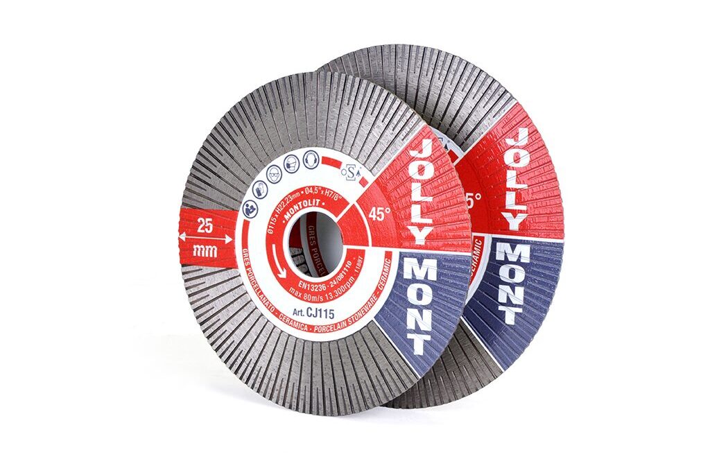 JOLLYMONT – Special diamond blade for cutting and beveling