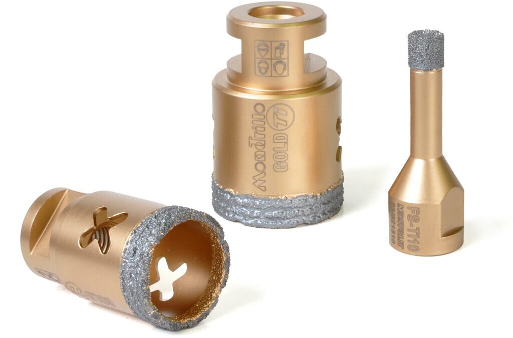 MONDRILLO GOLD TITANIUM – Frese diamantate “Vacuum”