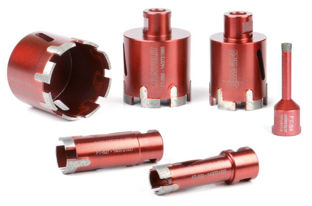 KILLER GRES FT-S – Diamond Core-Bits For Dry Drilling