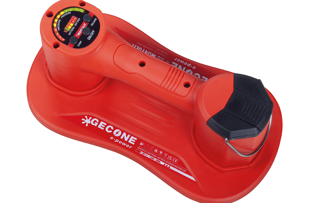 GECONE E-POWER – 12V professional battery operated suction cup