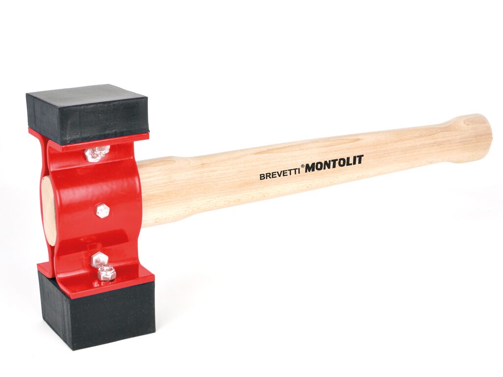 MONTHOR2000 – Sledgehammer for laying bricks / blocks / self-locking blocks