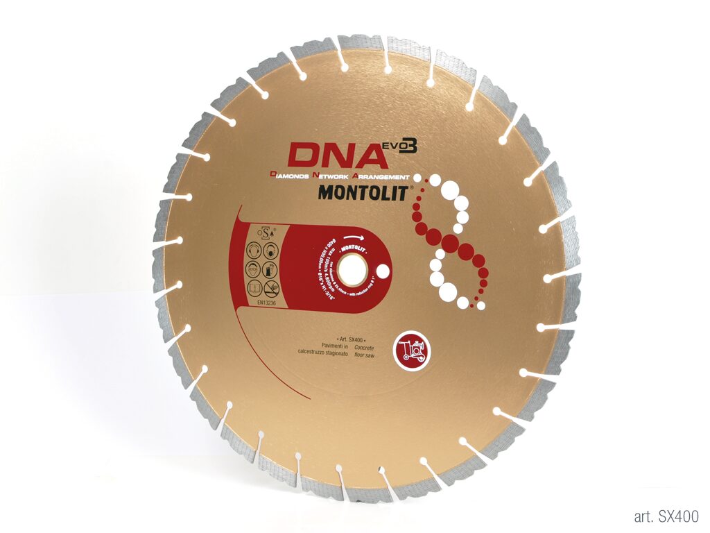 DNA SX – Disco diamantato con fascia a settori