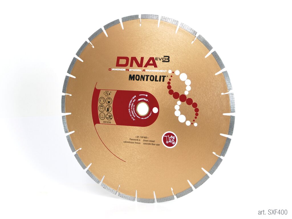 DNA SXF – Disco diamantato con fascia a settori