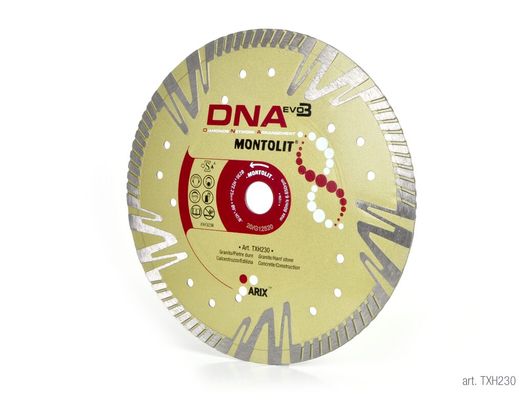 DNA TXH – Disco diamantato con fascia turbo