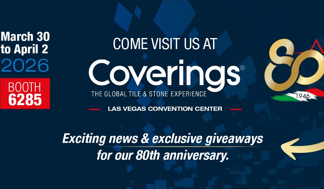 Montolit at Coverings 2026: a direct presence in a milestone year