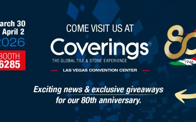 Montolit celebra 80 anni di innovazione italiana al Coverings 2026 a Las Vegas
