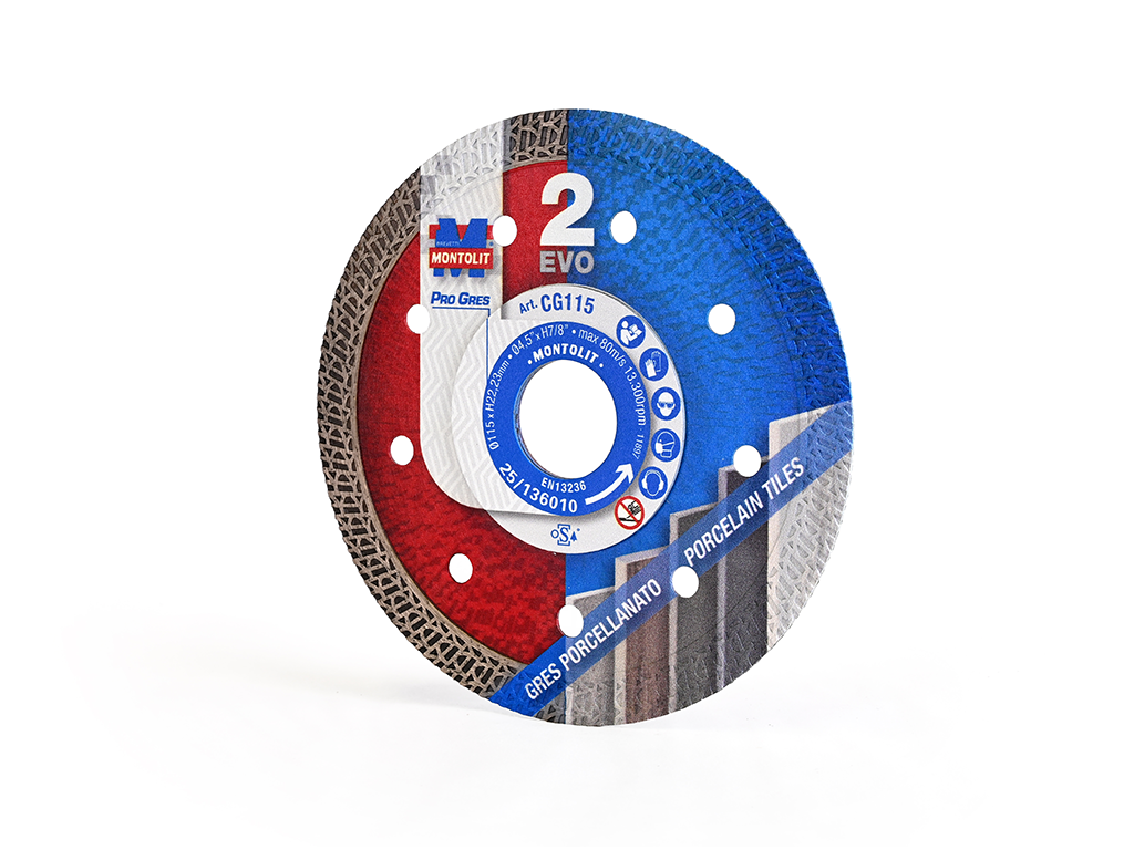 PROGRES – Disco diamantato con fascia autorefrigerante