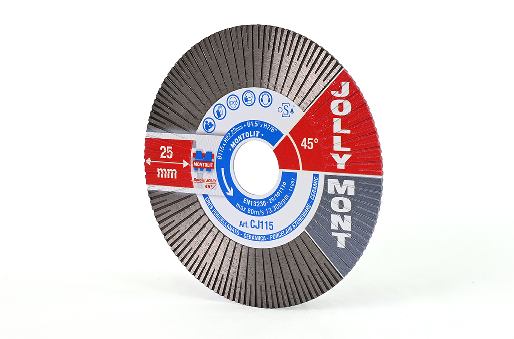 JOLLYMONT – Special diamond blade for cutting and beveling