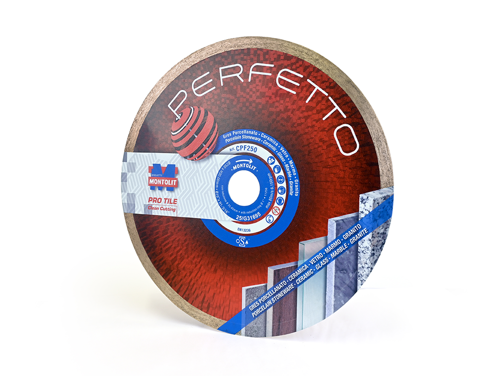 PERFETTO – Disco diamantato con fascia grana fine