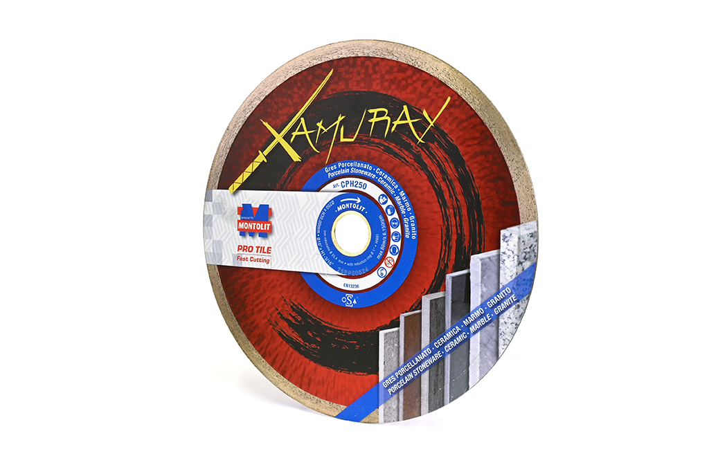 XAMURAY – Diamond blade with continuous rim