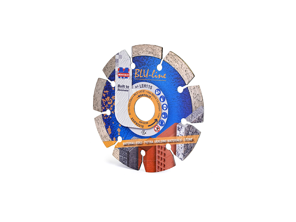 LASERMONT LEH – Disco diamantato con fascia a settori