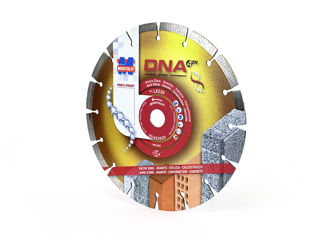 DNA LX – Disco diamantato con fascia a settori