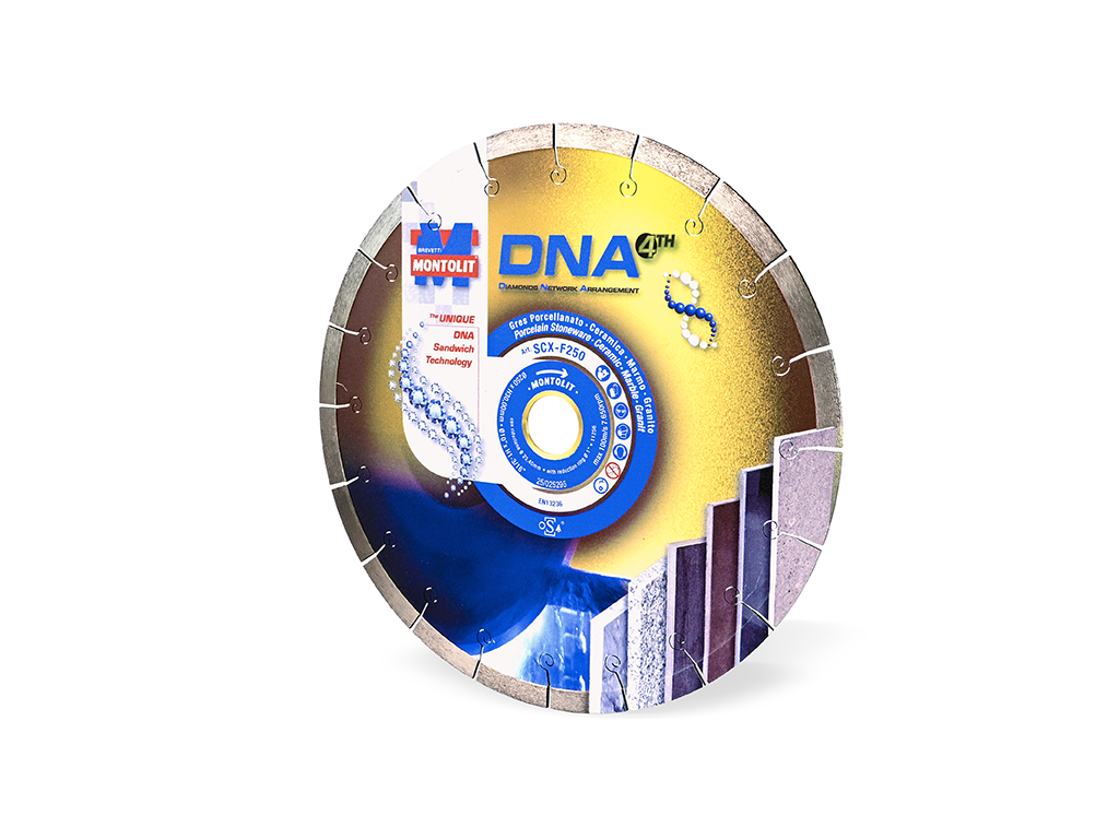 DNA SCX-F &ndash; Disco diamantato con tecnologia DNA di 4&deg; generazione